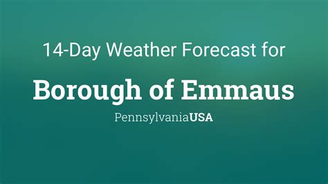 weather emmaus pa|weather underground in emmaus pa.